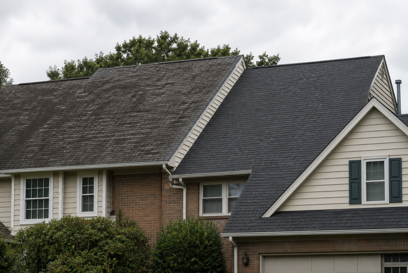 Roof repair vs replacement decision on a Northern Virginia home