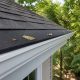 Are gutter guards worth it? Micro-mesh guards keeping leaves out of the gutters on a Northern Virginia home