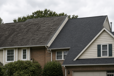 Roof repair vs replacement decision on a Northern Virginia home