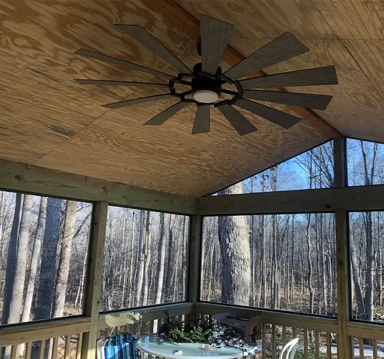 high quality installer screened in porch northern virginia img
